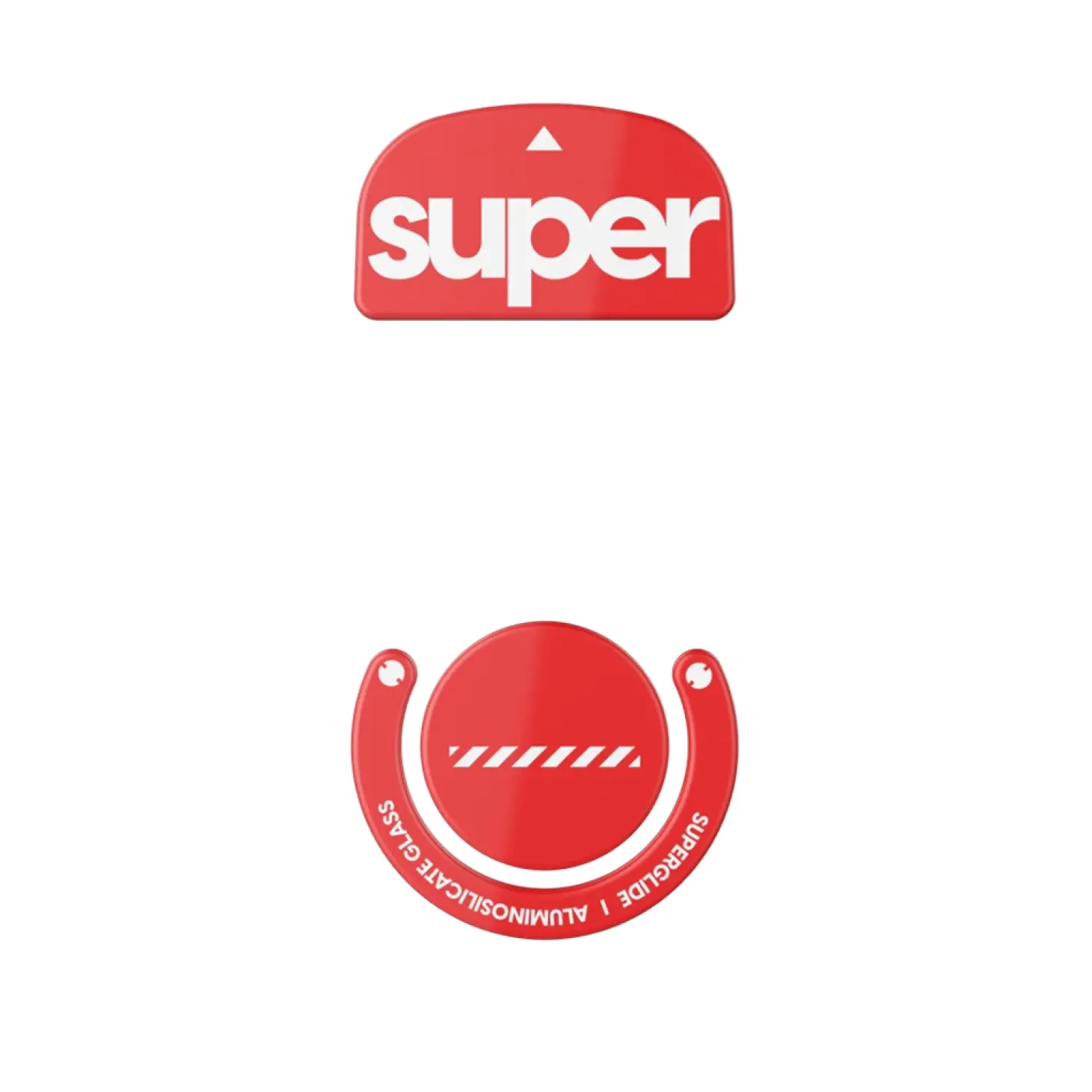 Superglide Type-C Patins en Verre Logitech G Pro X Superlight Rouge