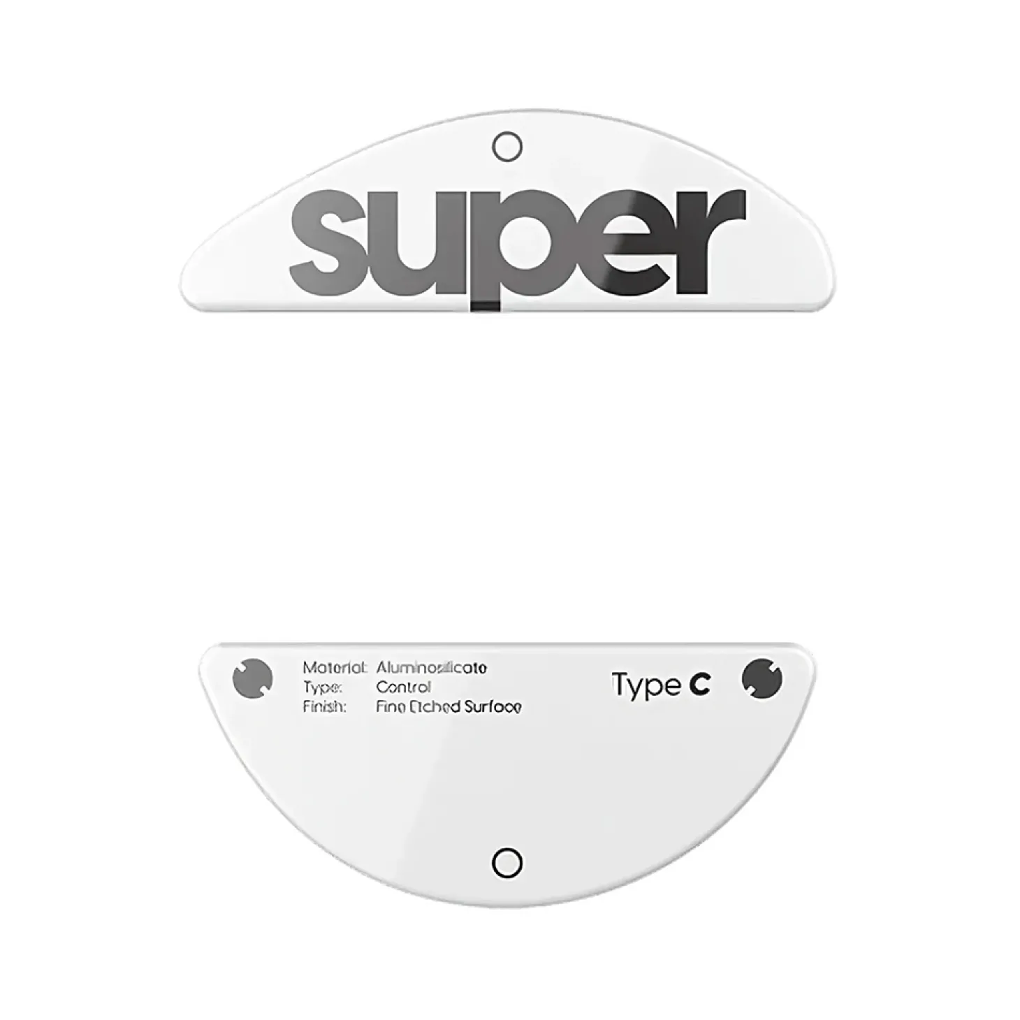 Superglide Type-C Patins en Verre Pulsar X3 Series Blanc