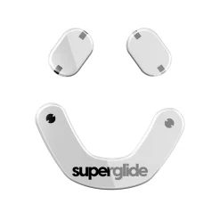 Superglide Type-S Patins en Verre SteelSeries Prime Mini Filaire/Prime Mini Wireless Blanc
