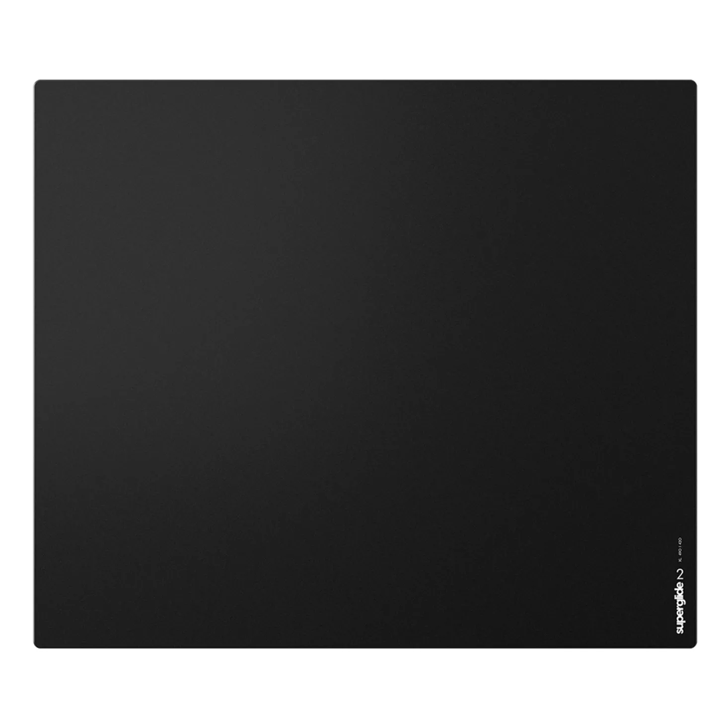 Superglide V2 Tapis de Souris en Verre XL Noir