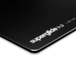 Superglide V2 Tapis de Souris en Verre L Noir