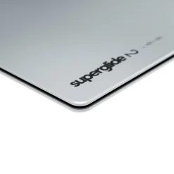 Superglide V2 Tapis de Souris en Verre L Blanc