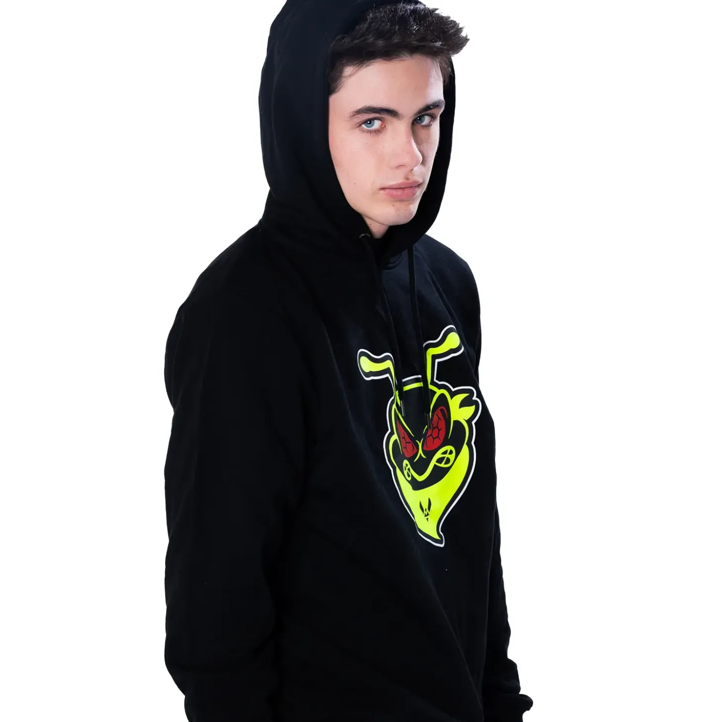 Vitality Hoodie Ultra Fluo Bee Noir