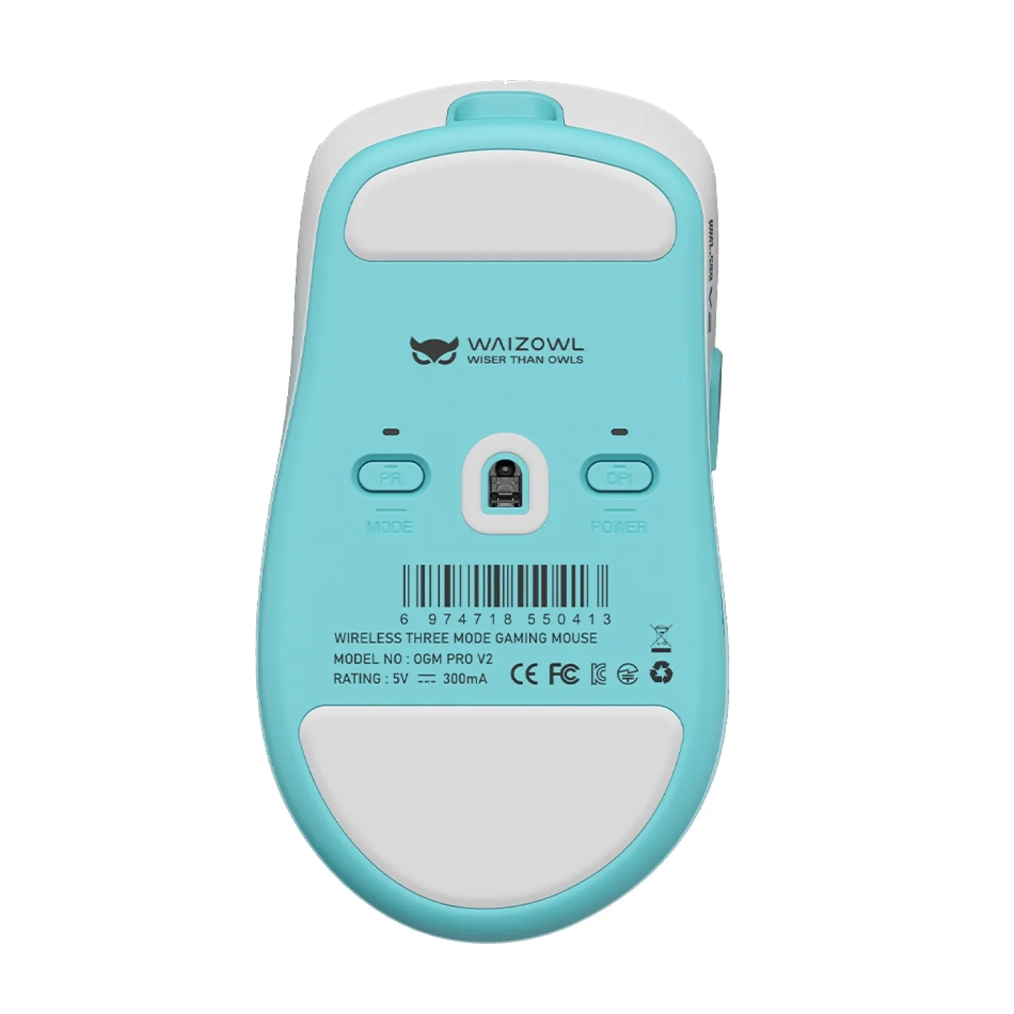 Waizowl OGM Pro V2 8K Wireless Blue Fade