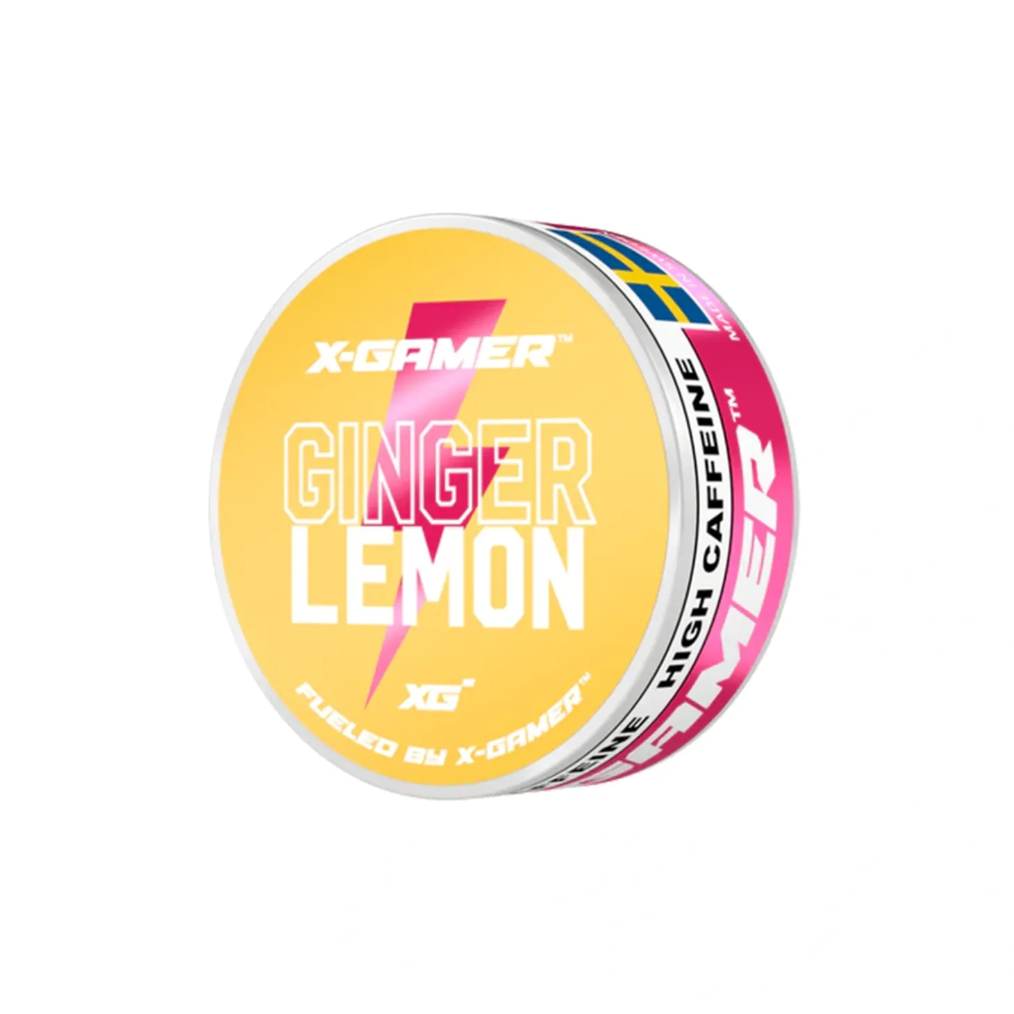 X-Gamer Energy Pouches Ginger & Lemon