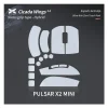 X-Raypad Cicada Wings 2.0 Grips Pulsar X2 Mini Blanc