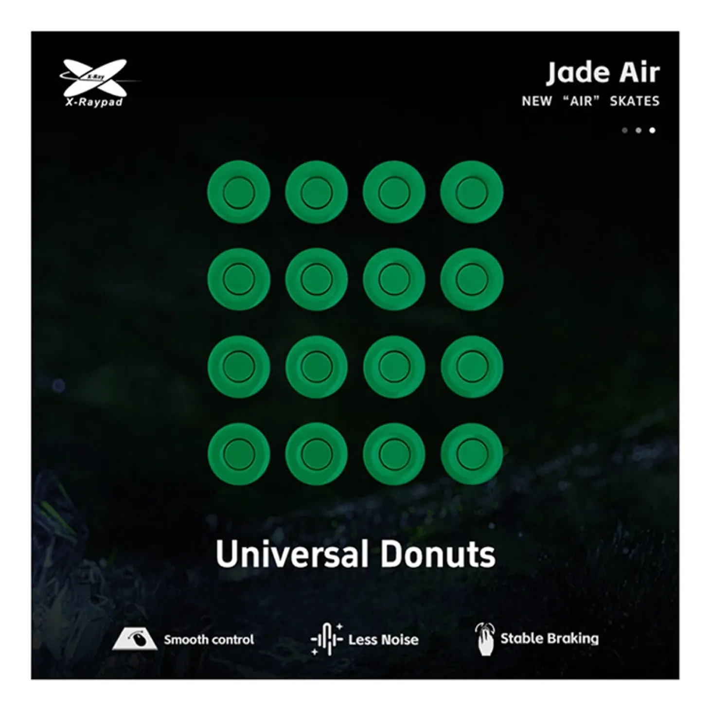 X-Raypad Patins Jade Air Universal Donuts DIY