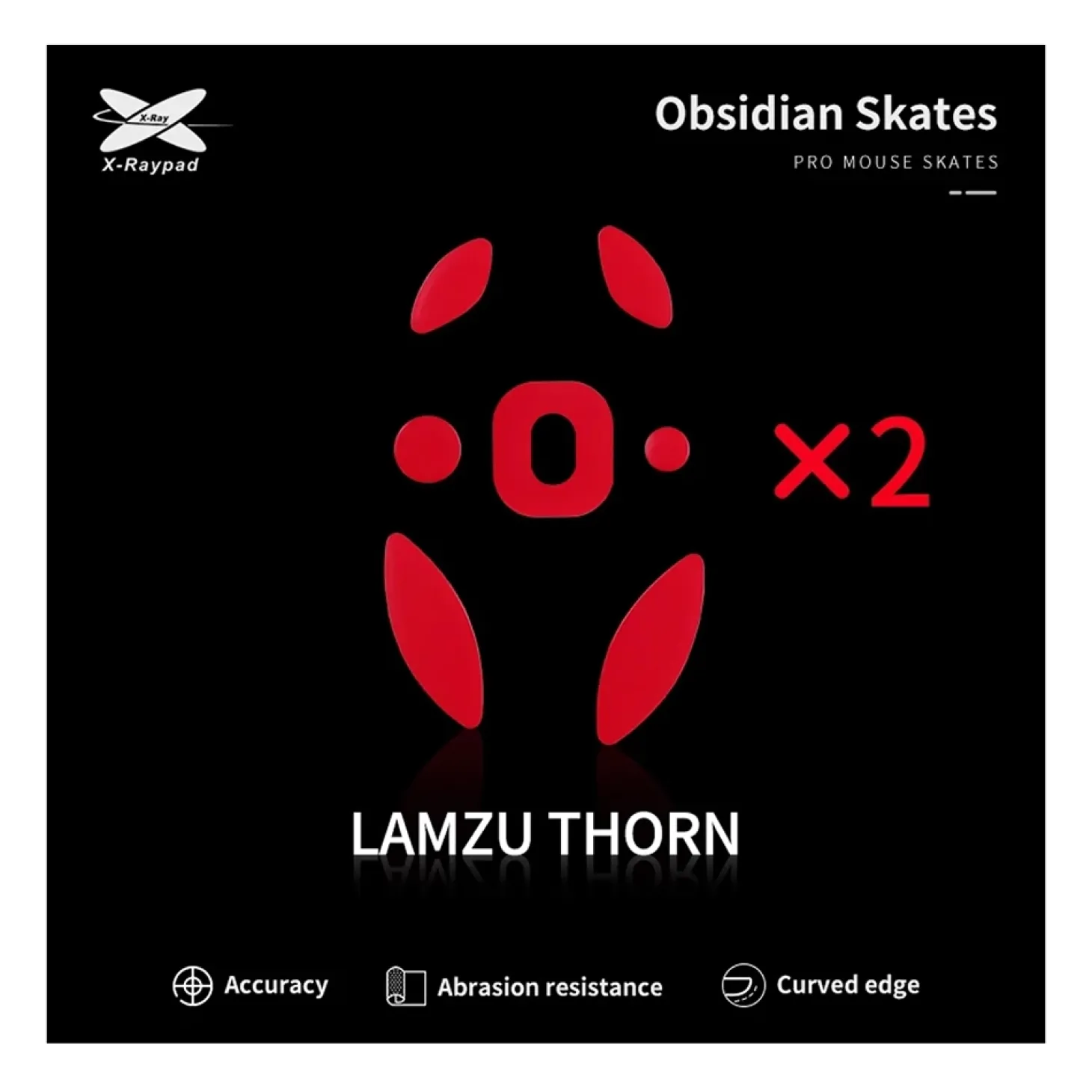X-Raypad Patins Obsidian Lamzu Thorn